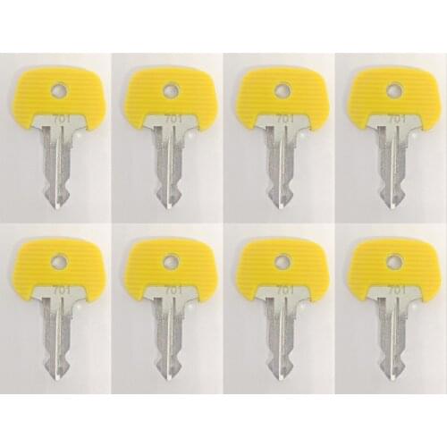8pc Ignition Key 701 - Jungheinrich - Ant - BT Jungheinrich forklifts, subway trucks
