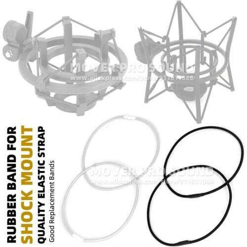 Elastic Mic Shock Mount Rubber Bands String For Rode PSM1 SM2 PSM 1 SM 2 Podcaster Procaster Microphone Holder Strap Cord Line
