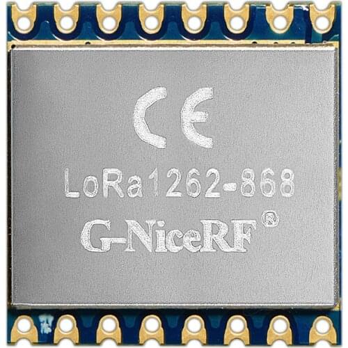 G-NiceRF CE 868mhz LoRa1262 SX1262 LoRa RF Module 22dBm 160mW 1.5ppm TCXO SPI