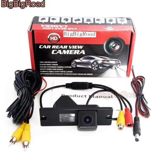 BigBigRoad Car Rear View CCD Parking Camera For Mitsubish Montero Shogun 2006 - 2016 Pajero Sport 4 V3 V93 V5 L200 Night Vision