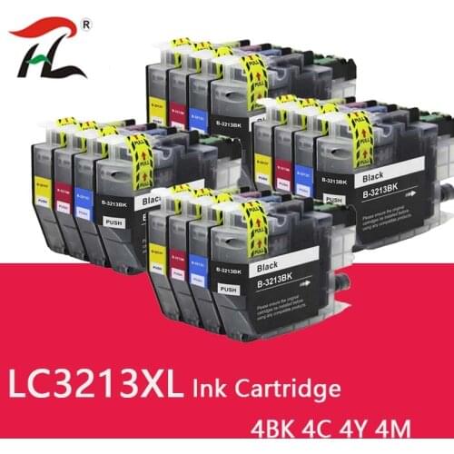 Compatible for LC3211 LC3213 Ink Cartridge For Brother DCP-J772DW DCP-J774DW MFC-J890DW MFC-J895DW Printers LC 3211 lc3213