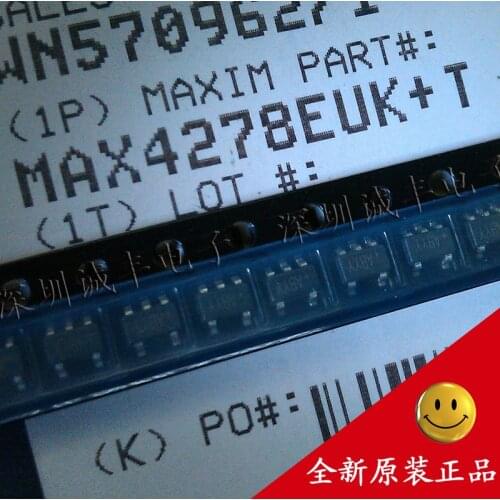 5pieces MAX4278EUK+T MAXIM