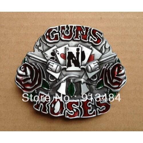 Fashion Rose belt buckle SW-B713 Wholesale brand new belt buckle 1 lot MOQ free shipping