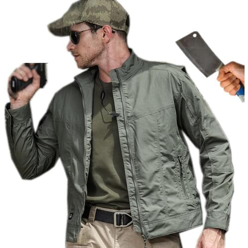 New Self Defense Security Anti-cut Anti-Stab Men Jacket Bodyguard Special Service Stealth Defense Police Personal Tactic Clothes