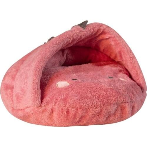 Puppy Soft Mat Cartoon Bed for Cats Accessories Plush Dog Beds Cute Pet Accessories Pets Four Seasons Available Kennel House