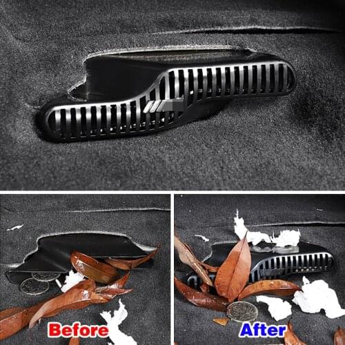 For BMW X2 F39 2017-2020 Under Seat Floor Rear AC Heater Air Conditioner Duct Vent Cover Grill Outlet Cover Trim