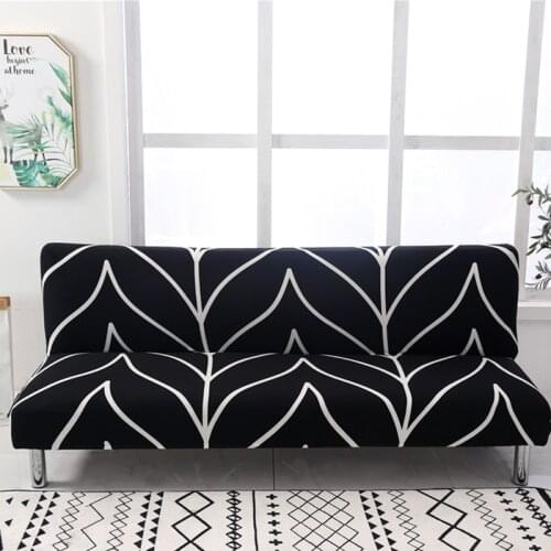All-inclusive Sofa Cover Floral Without Armrest Sofa Bed Cover Tight Wrap Elastic Protector Slipcover Couch Cover funda sofa
