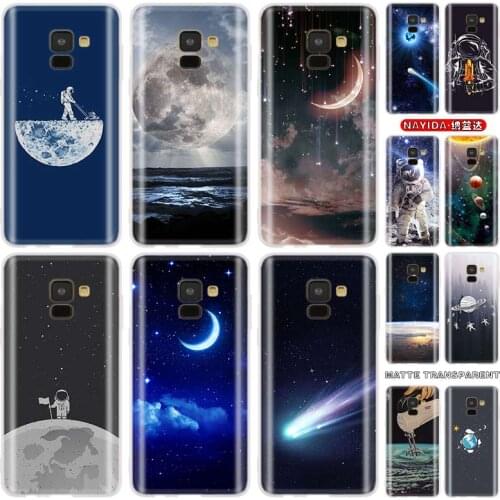 Baseus Clear case for Samsung J4 J6 Plus J7 J8 J3 J5 2015 2016 2017 EU 2018 Prime Soft Cases Space Love Sun Moon Star