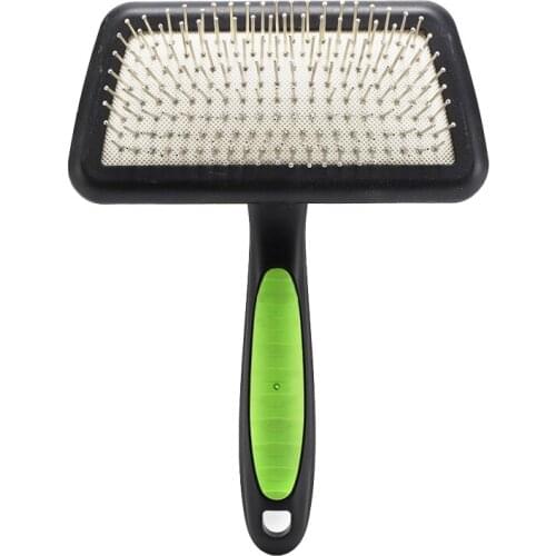 Dog Massage Grooming Brush Comb Pet Cat Stainless Steel Shedding Hair Remove Brush for Dogs & Cats Cini Furmines