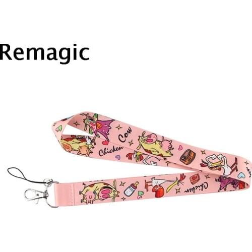 Cow and Chicken Lanyards Cool Neck Strap webbings ribbons Phone Keys ID Card Holder Lanyard For Keys DIY Hang Ropes