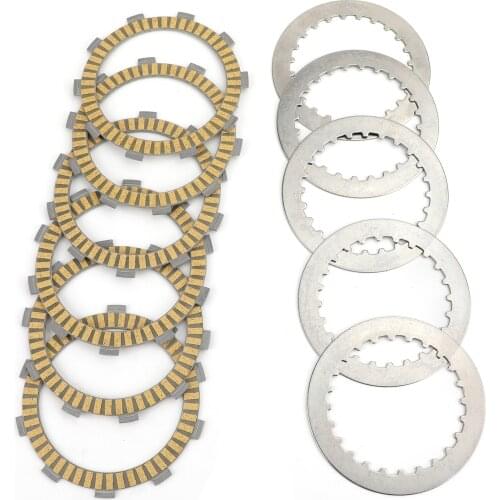 Areyourshop Clutch Kit Steel & Friction Plates fit for Honda TRX300 CBF250 NX/XL250 XLR250 22321-KA3-710 22201-MAL-600
