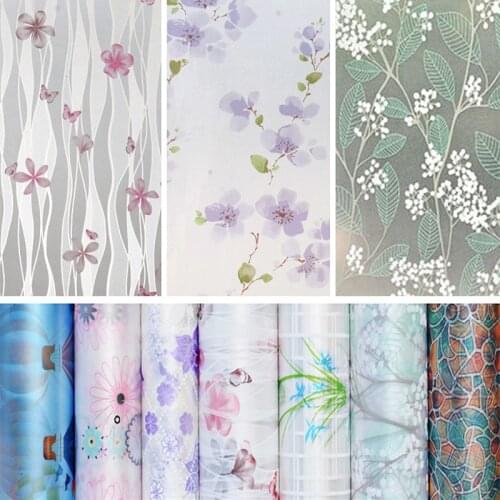 45x200cm Rural style glass film bedroom bathroom kitchen dining room livingroom balcony Windows doors opaque glass film