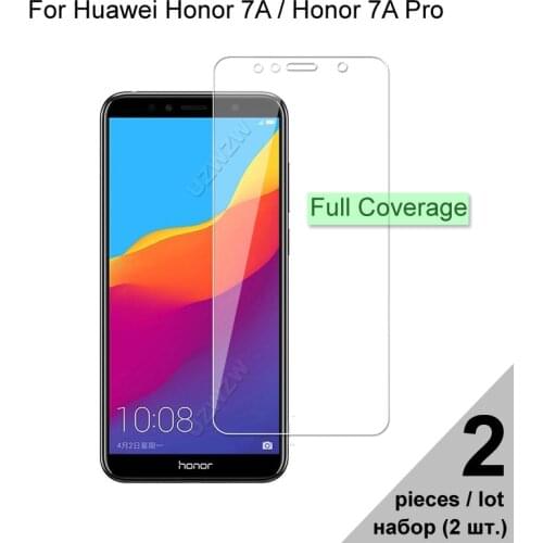 UZWZW Screen Protectors For Huawei Honor 7A Pro