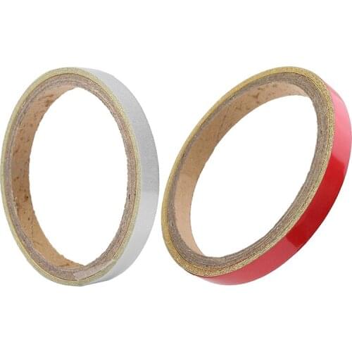 1cm x 3 meters Reflective Sticker Tape Car Body Stripe DIY Self Adhesive Decal, Red