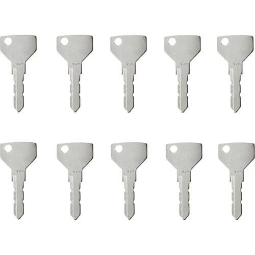 10 Pcs 879480 Ignition Key For Case IH Ford New Holland NH Tractor MT40012655