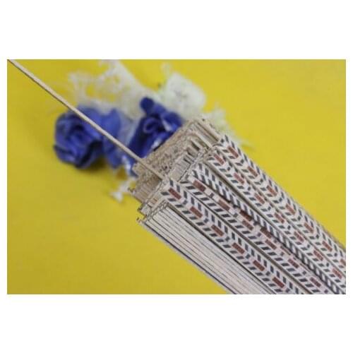 25x trip guitar inside binding Figured purfling wooden lining 640x6x1mm #71