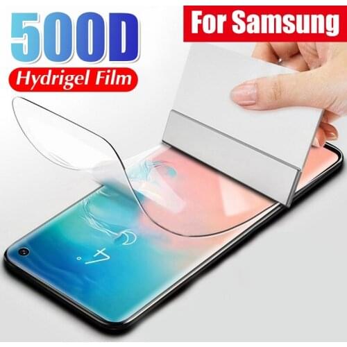 9D Protective On For Samsung Galaxy A10 A30 A50 A70 A10S A30S A50S A70S A20E Hydrogel Film Samsung A20S A40S M10S M30S