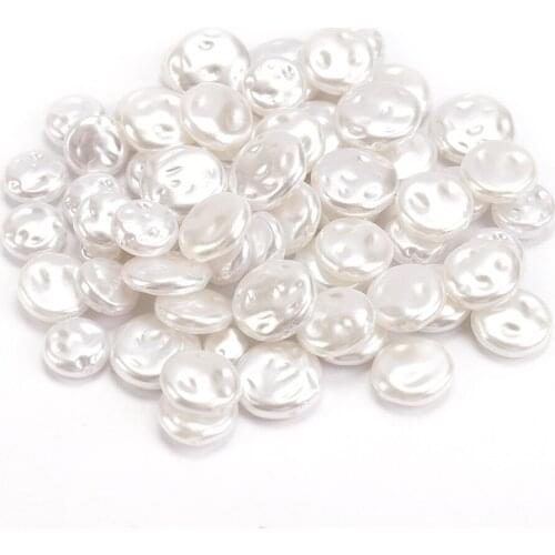 20-40pcs/lot Imitation Baroque Pearl Irregular Loose Spacer Beads for DIY Fashion Earrings Necklace Jewelry Making Accessories