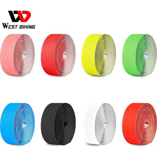 WEST BIKING Bicycle Road Handlebar Belt Bicycle Non Slip Handlebar Shock Absorption And Wear Resistant Bandage Breathable Handle
