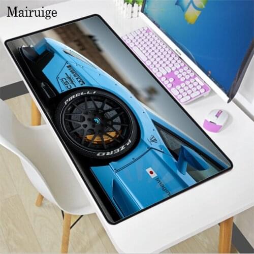 Sports Car Pictures Lockedge Gamer Mouse Pad Large Mousepad Gaming Accessories Rubber PC Computer Keyboard Desk Mat Decoracion