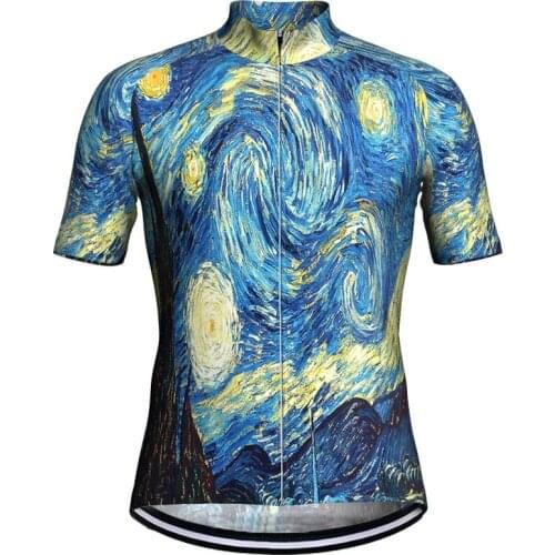 Short Cycling Jersey Clothing MTB Bike Clothing Breathable Dry Anti-UV Tops Bicycle Wear Sleeve Outdoor Mountain Road Jacket