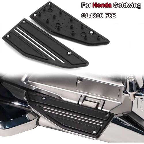 Motorcycle passenger rear pedal carpet GL1800 For Honda Goldwing GL1800 2018 GL 1800 F6B GL1800 2018 2019 2020 2 pieces of