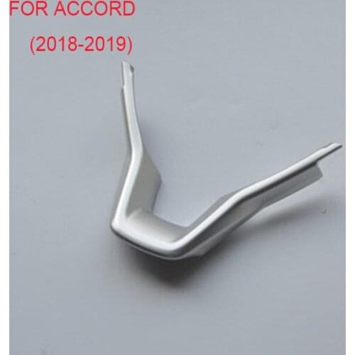 For Honda Accord 2018 2019 10th Ge ABS Steering Wheel Panel Cover Trim Protector Cover Panel Decoration Auto Accessories