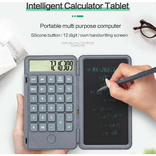6.5 inch Creative LCD Writing Tablet with Calculator Digital Drawing Electronic Handwriting Pad Message Graphics Board Kids Toy