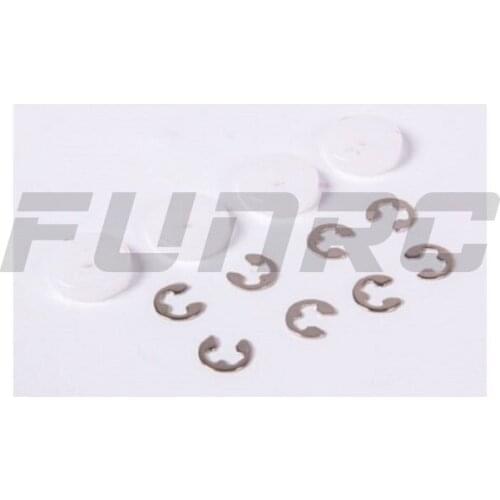 Plastic Shock Absorber Piston for Traction Hobby 1/8 KM2 Crawler Model Vehicle Refit Upgrade Accessories RC Car Parts THJ055