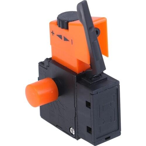 Hot Sale 1pc AC 220V/6A FA2/61BEK Adjustable Speed Switch Plastic Metal For Electric Drill Trigger Switches