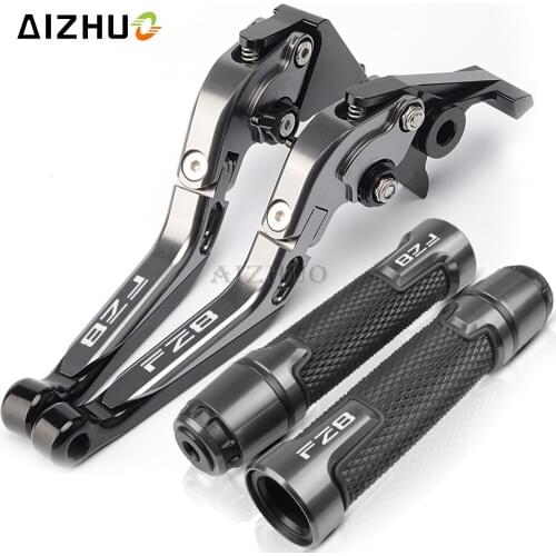 Motorcycle Grips Handle Grips Brake Clutch Levers For YAMAHA FZ8 FZ 8 2011-2016 2015 2014 2013 2012 Brake Clutch Levers