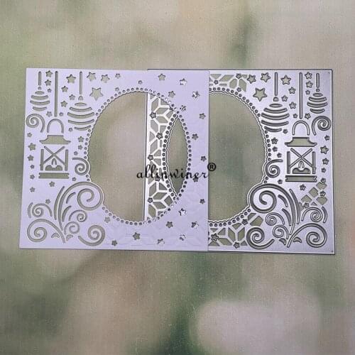 Merry Christmas frame Metal Cutting Dies Stencils For DIY Scrapbooking Decorative Embossing Handcraft Die Cutting Template