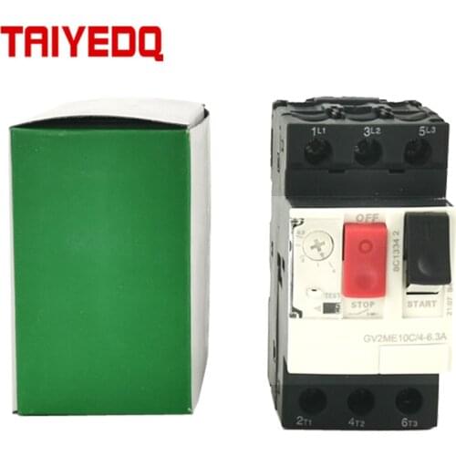 Motor Protection Circuit Breaker 3P Thermal Magnetic Type motor breaker MPCB Circuit Breaker Push Button