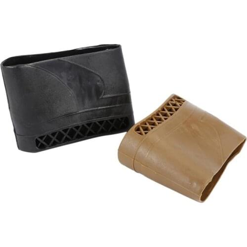 1Pcs Tactical Airsoft Gun Buttstock Rubber Pad Rifle Rubber Recoil Pad Slip-On For Hunting Buttstock Sports Hot Sell