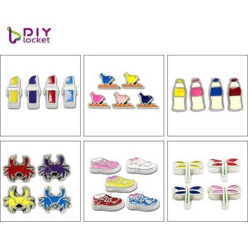 10pcs/lot Wholesale Floating Charm Fit Floating Locket/ Floating Locket Bracelet LSFC022-300