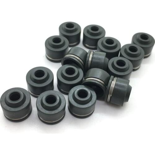 16PCS Motorcycle Spiracle Valve Stem Oil Seal Motorbike Intake/Exhaust Stem Parts For Yamaha FZR250 FZR400 FZR250 RR XJR400