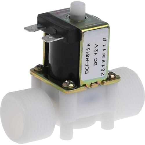 3/4" DC12V PP N/O Electric Solenoid Valve Water Control Diverter Device