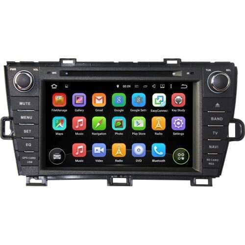 8" 2 Din Android 10.0 PX6 Car Multimedia Player For Toyota PRIUS 2009-2013 RHD DVD Player 6 Core Stereo Audio DSP Radio 4+64G