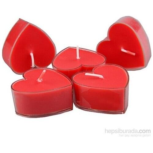 8 pcs Heart-Shaped Tea Lights Candle Mm07 christmas decorations рождественские украшения