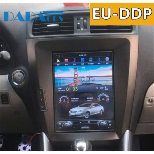 Tesla style Android 7.1 Car Radio GPS Navigation Radio stereo for lexus IS IS200 IS250 IS300 2006-2011 Vehicle Multimedia Audio