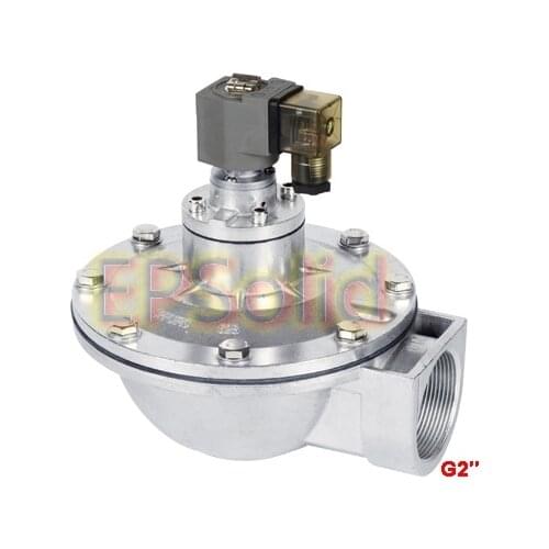 Free Shipping 2'' or 2.5'' Aluminum Alloy Body Right Angle Pulse Solenoid Valve DMF-Z-50S or DMF-Z-62S