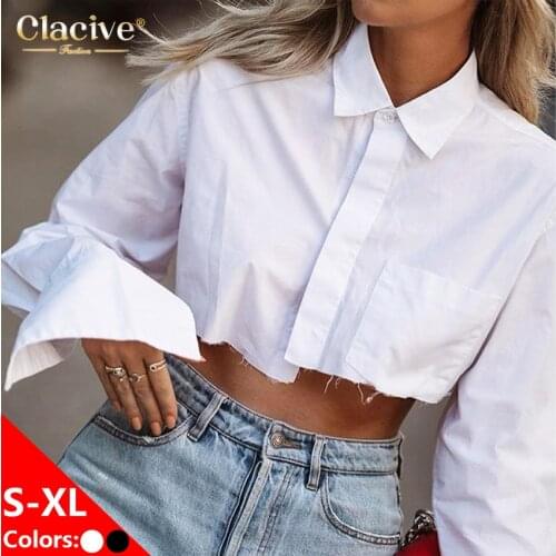 Clacive Collar Blouses