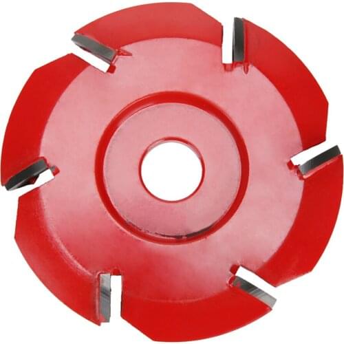 Six Tooth Woodworking Tea Tray Digging Wood Carving Disc Tool Milling Cutter for 16mm Aperture Angle Grinder Abrasive Tools