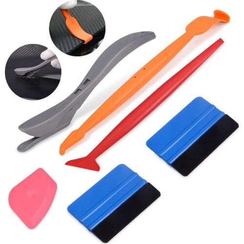 EHDIS Car Wrapping Foil Magnetic Micro Squeegee Carbon Film Vinyl Wrap Set Tool Vinyl Cutter Car Window Tint Vehicle Accessories