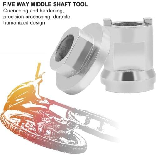 Bicycle Bottom Bracket Mountain MTB Bike Repair Wrench Spanner Removal Tool Outdoor Cycling Accessories