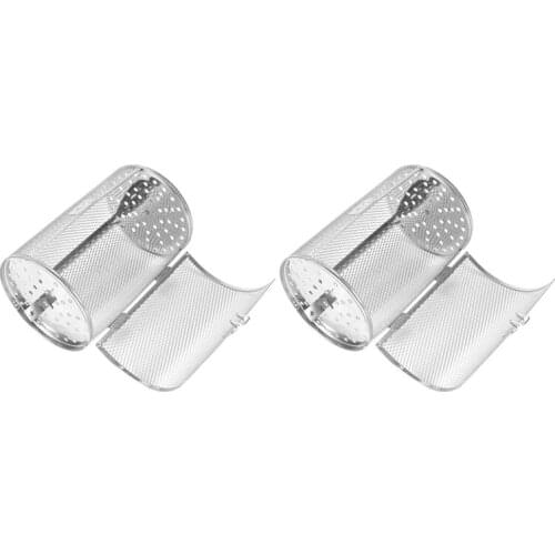 Rotisserie Basket,14X18cm Stainless Steel Oven Roast Basket ​Baking Cage for BBQ Grill Bakeware​ Air Fryer Grill