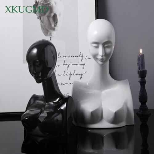 Creative Ceramic Europe Abstract Body Art Decoration Living Room Bedroom TV Cabinet Home Decorat Ornaments