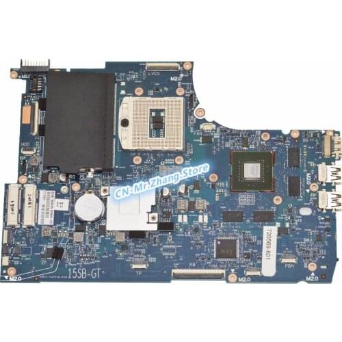 SHELI FOR HP ENVY 15-J Series Laptop Motherboard 720569-601 DDR3 750M GPU 2GB RAM