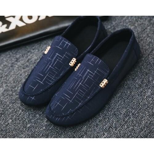 Spring Summer Mens Loafers Plus Size Lightweight Comfortable Flat Casual Shoes Men Breathable Slip on Soft Leather Driving 39-44