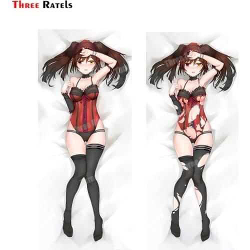 Three Ratels B110 Anime Waifu Sexy Girl Tokisaki Kurumi Date A Live Car Motorycle Sticker PVC Decal